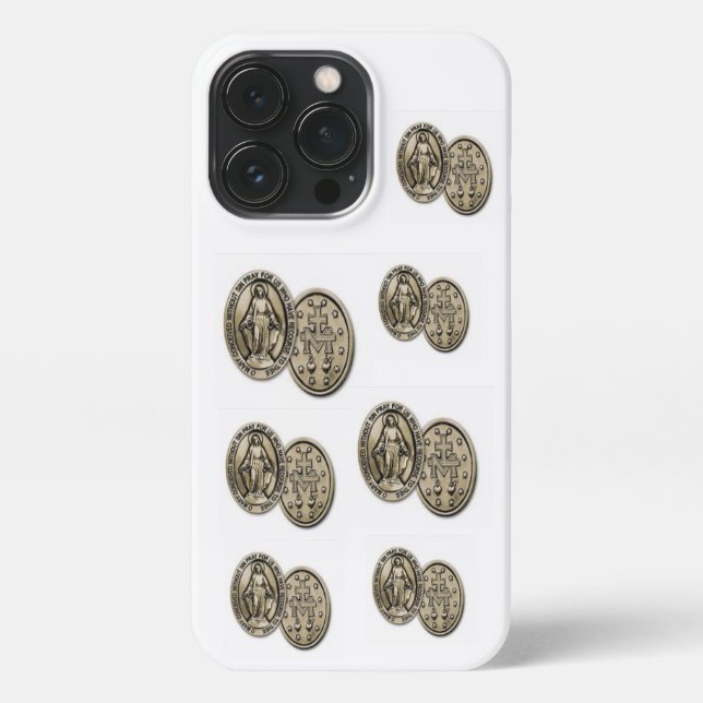 Miraculous Medal phone case (Back)