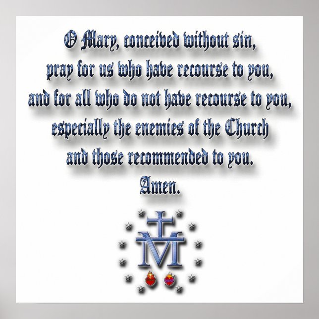 Miraculous Medal Poster (Front)