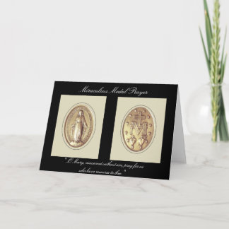 Miraculous Medal Prayer Card