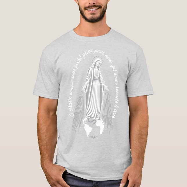 Miraculous Medal T-Shirt (Front)