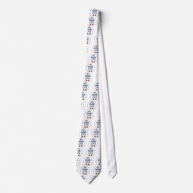 Miraculous Medal Tie (Front)