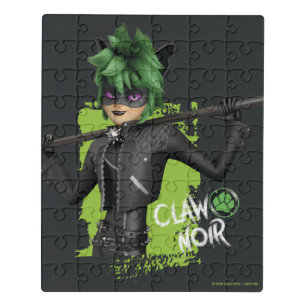 Miraculous Re-verse Claw Noir Character Graphic Jigsaw Puzzle