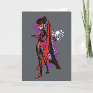 Miraculous Re-verse Shadybug Blots On! Card