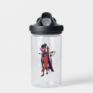 Miraculous Re-verse Shadybug Blots On! Water Bottle
