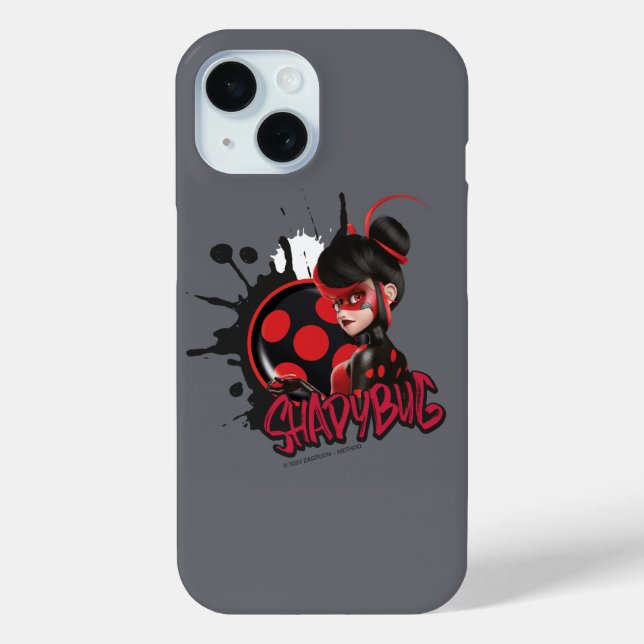 Miraculous Re-verse Shadybug Character Graphic Case-Mate iPhone Case (Back)
