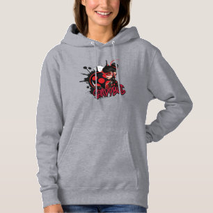 Miraculous Re-verse Shadybug Character Graphic Hoodie
