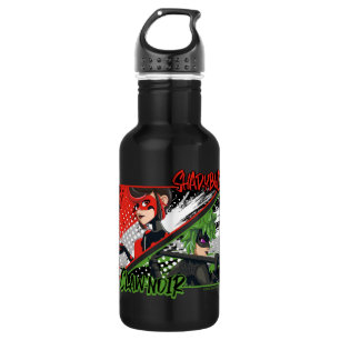Miraculous Re-verse Shadybug & Claw Noir 532 Ml Water Bottle