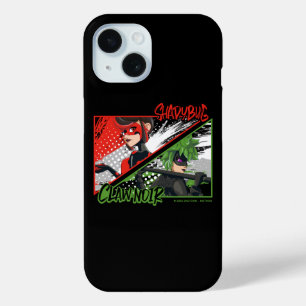 Miraculous Re-verse Shadybug & Claw Noir iPhone 15 Case