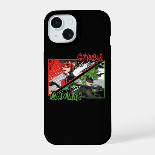 Miraculous Re-verse Shadybug Claw Noir iPhone 15 Case Zazzle