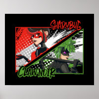 Miraculous Re-verse Shadybug & Claw Noir