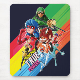 Miraculous Show Your True Powers Mouse Mat