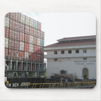 Miraflores lock. Panama Canal. Mouse Mat