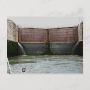 Miraflores Locks, Panama Canal Postcard