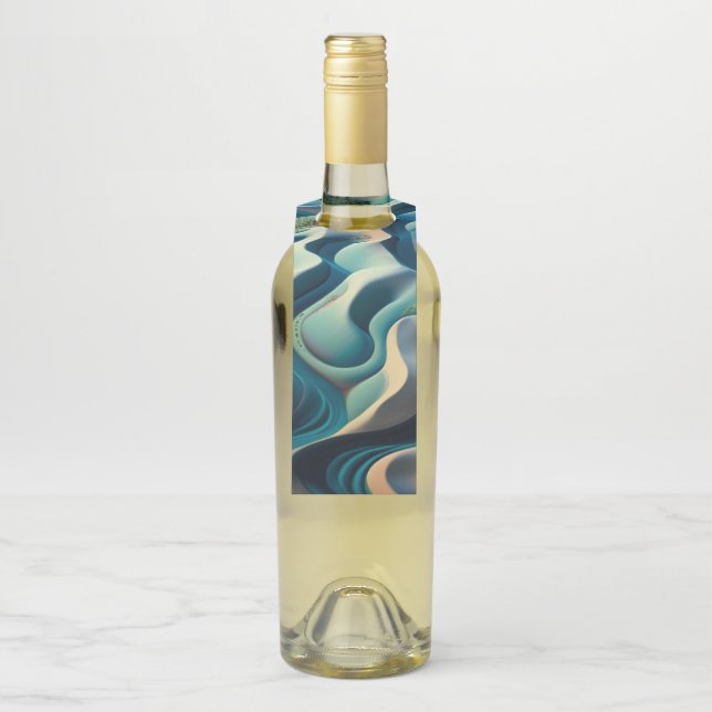 Mirage Currents Bottle Tag (On Bottle)