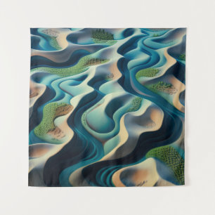 Mirage Currents Tapestry