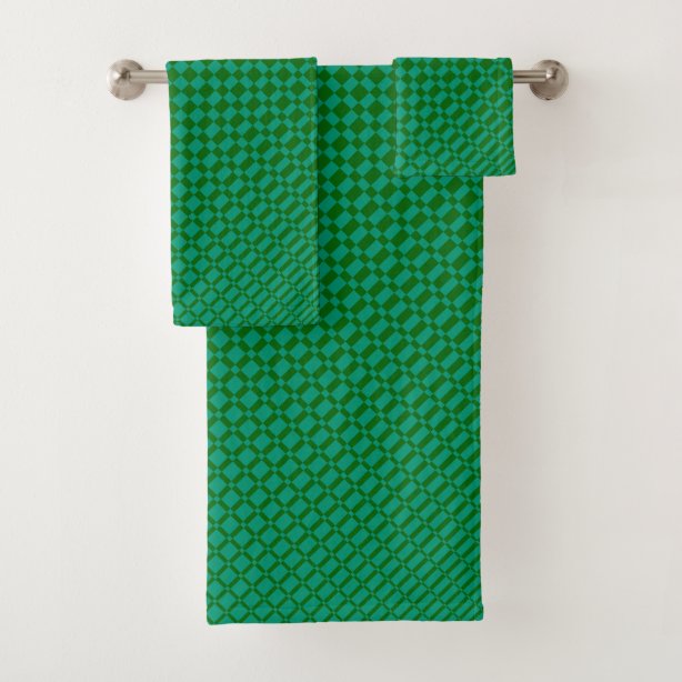 Emerald Green Bath Towels | Zazzle.co.uk