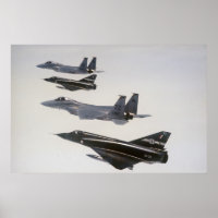 Mirage III's and F-18 Hornets