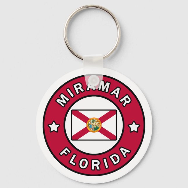 Miramar Florida Key Ring (Front)