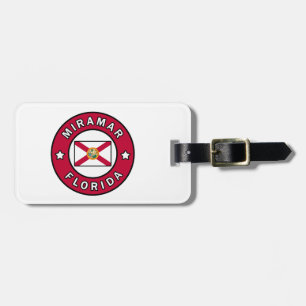 Miramar Florida Luggage Tag