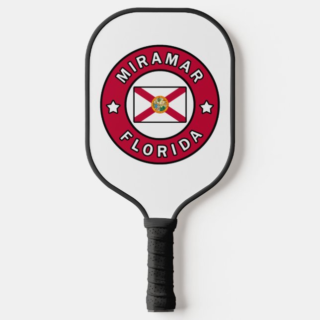 Miramar Florida Pickleball Paddle (Front)