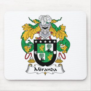 Miranda Family Crest Mouse Mat