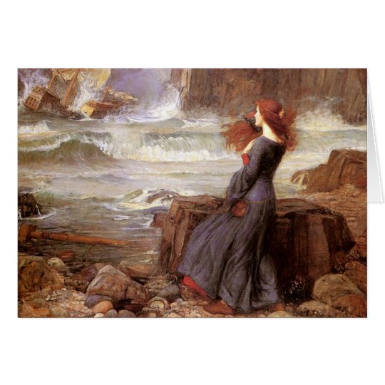 Miranda from The Tempest Card