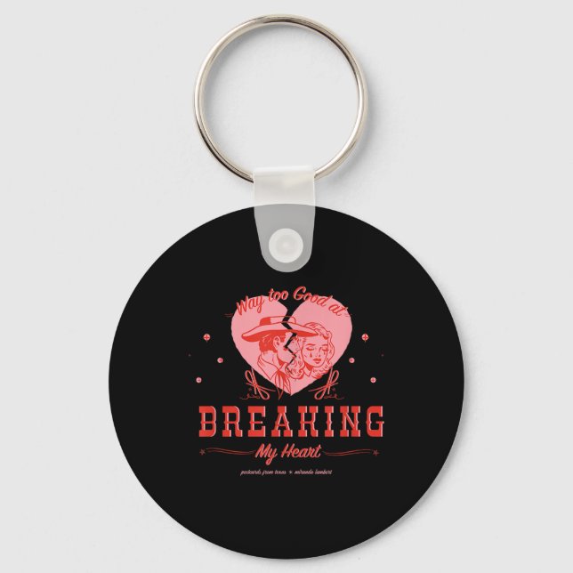 Miranda Lambert Breaking My Heart Postcards From Key Ring (Front)