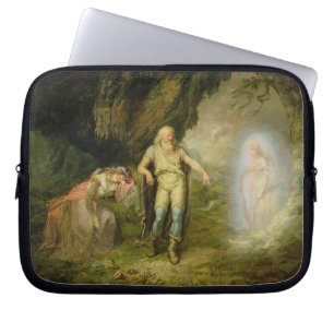 Miranda, Prospero and Ariel, from 'The Tempest' by Laptop Sleeve