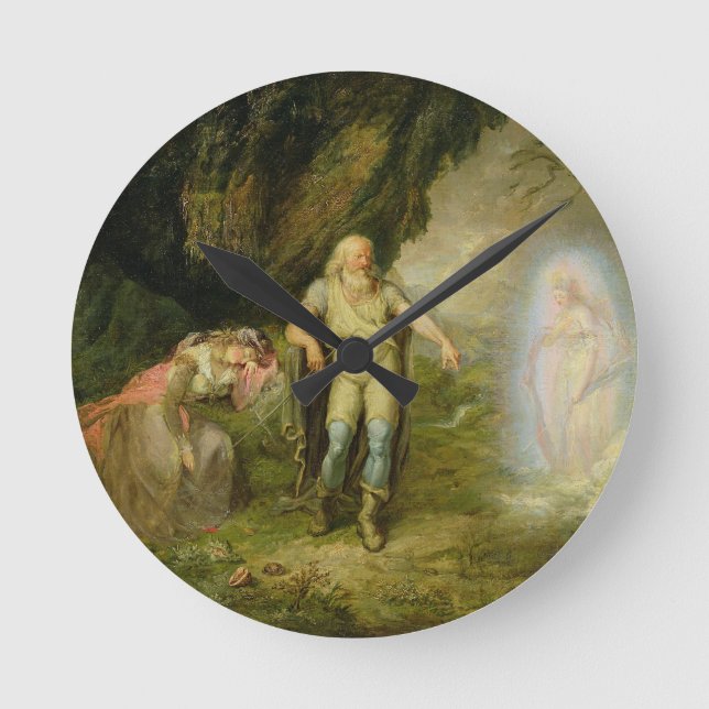 Miranda, Prospero and Ariel, from 'The Tempest' by Round Clock (Front)