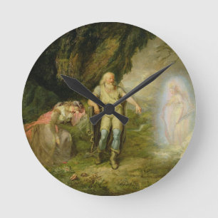 Miranda, Prospero and Ariel, from 'The Tempest' by Round Clock