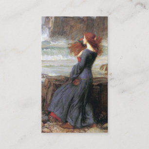 Miranda - The Tempest - John William Waterhouse Business Card