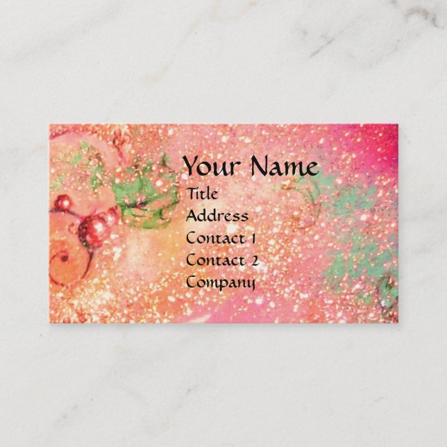 MIRANDOLINA / Performing Arts Costume Designer Business Card (Front)