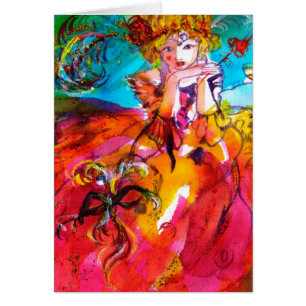 MIRANDOLINA ,Venetian Carnival Mask