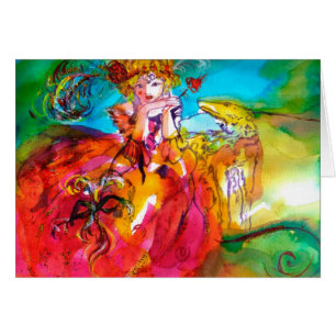 MIRANDOLINA ,Venetian Carnival Mask