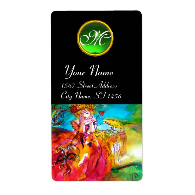 MIRANDOLINA  / Venetian Carnival Masks (Front)