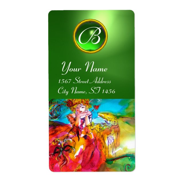 MIRANDOLINA  / Venetian Carnival Masks (Front)