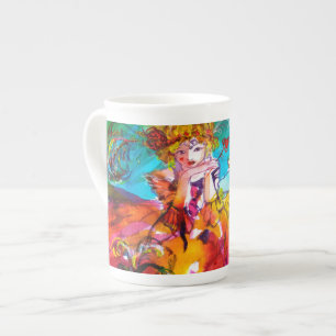MIRANDOLINA  / Venetian Carnival Masks Bone China Mug