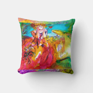 MIRANDOLINA  / Venetian Carnival Masks Cushion