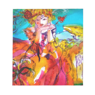 MIRANDOLINA  / Venetian Carnival Masks Notepad