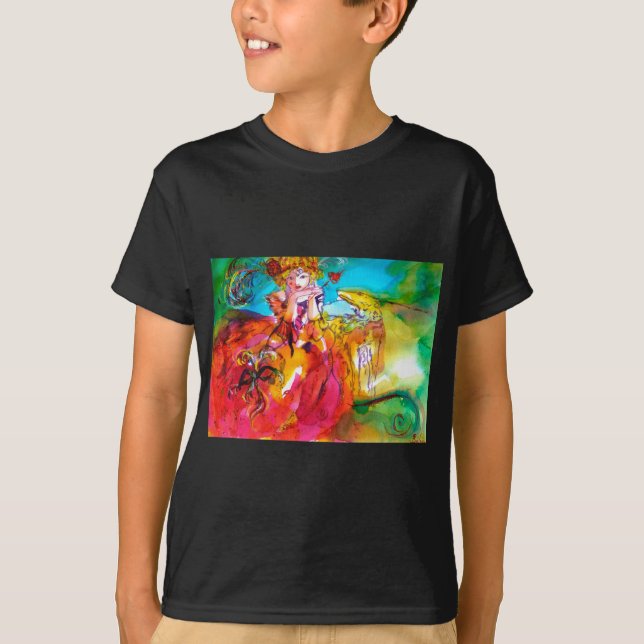 MIRANDOLINA  / Venetian Carnival Masks T-Shirt (Front)