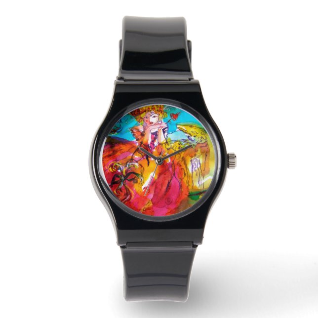 MIRANDOLINA  / Venetian Carnival Masks Watch (Front)