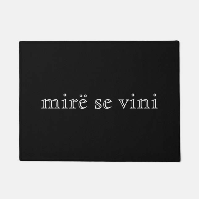 mirë se vini doormat (Front)