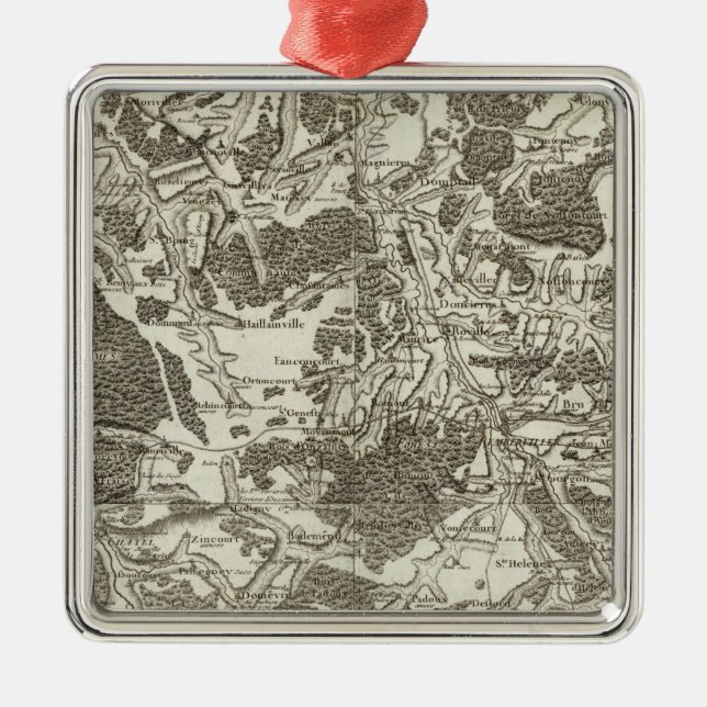 Mirecourt, Epinal Metal Tree Decoration (Front)