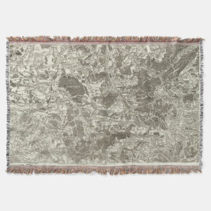 Mirecourt, Epinal Throw Blanket