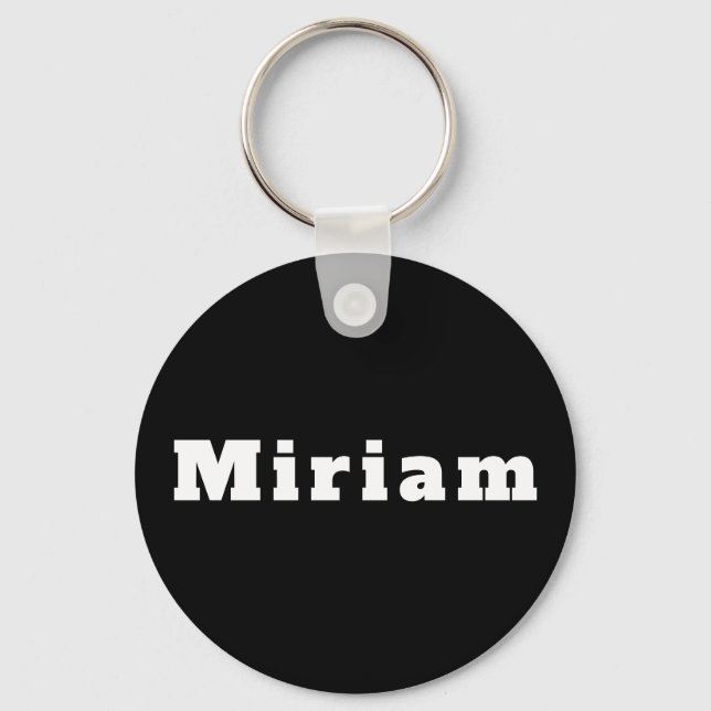 Miriam Key Ring (Front)