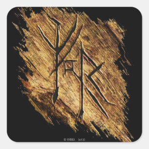 Mirkwood Symbol Square Sticker