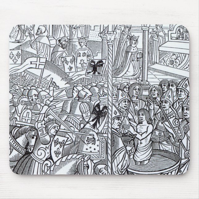 'Mirouer Historial de France' Mouse Mat (Front)