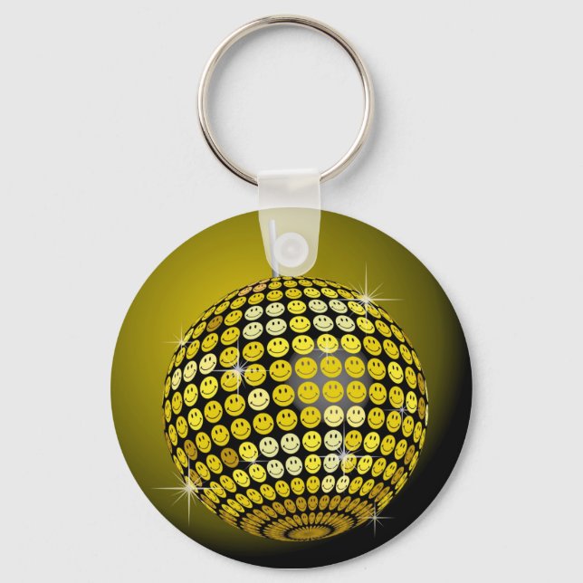 Mirror Ball Key Ring (Front)
