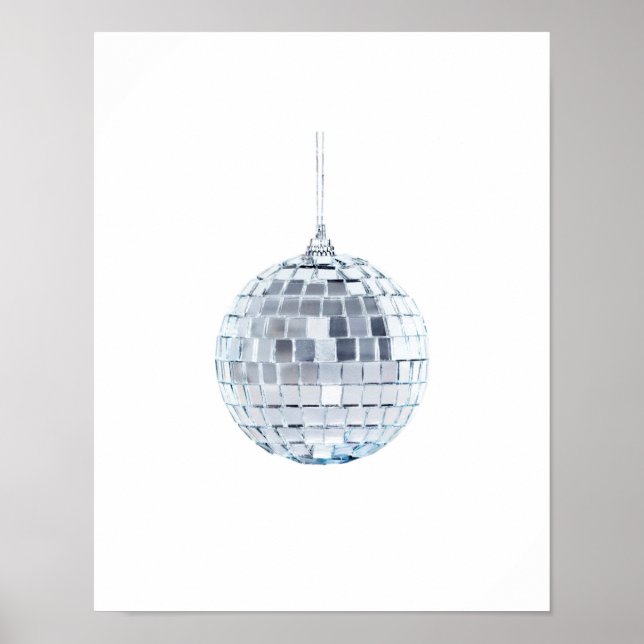 Mirror Ball Ornament Poster (Front)