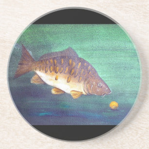 Mirror carp coaster
